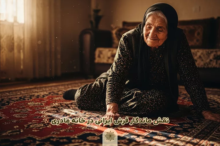 فرش دستباف ایرانی هدیه نفیس روز مادر